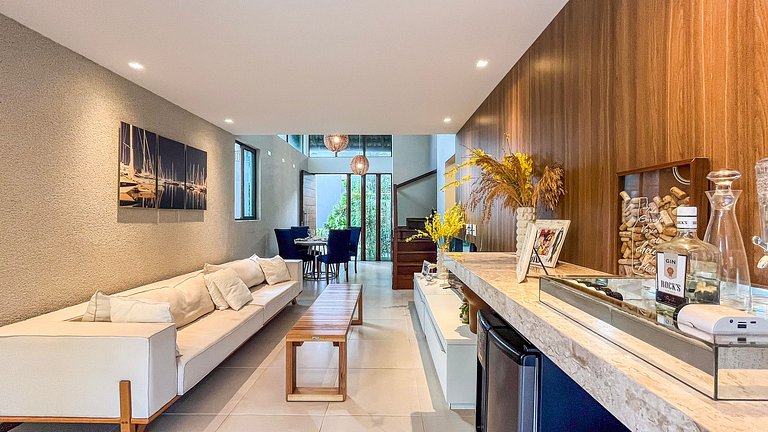 LC Casas de Praia Bangalô com piscina privativa