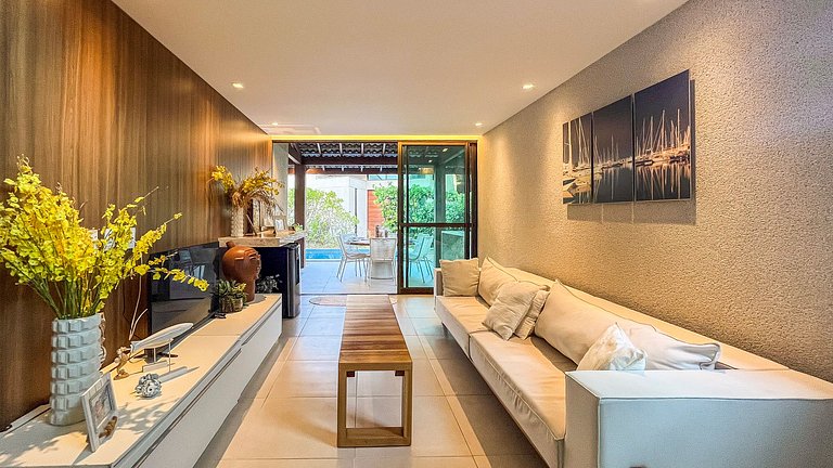 LC Casas de Praia Bangalô com piscina privativa