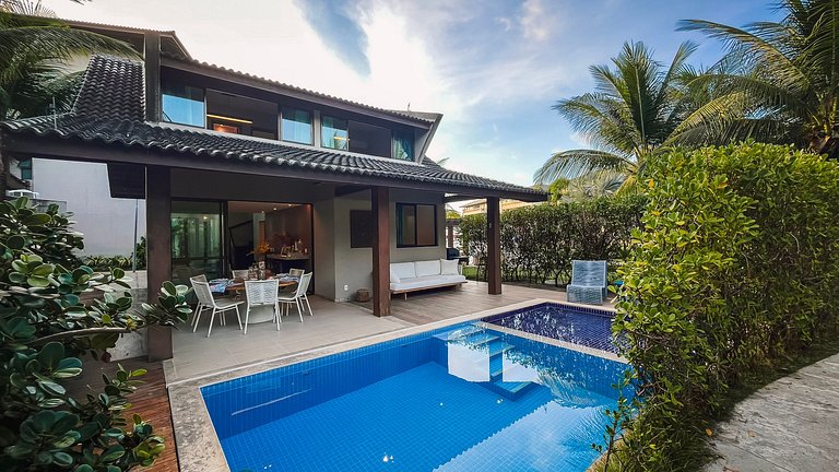 LC Casas de Praia Bangalô com piscina privativa