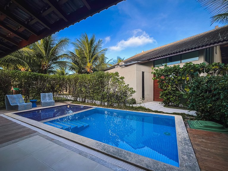 LC Casas de Praia Bangalô com piscina privativa