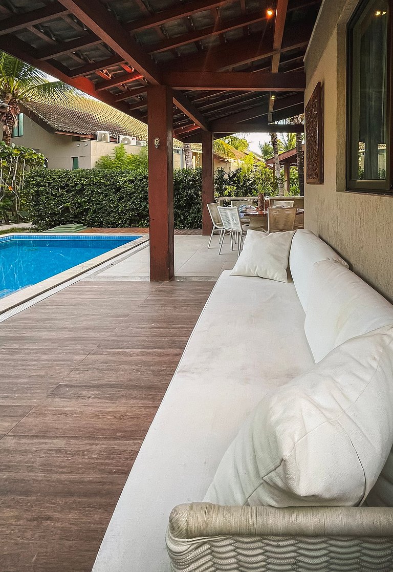 LC Casas de Praia Bangalô com piscina privativa