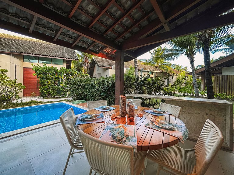 LC Casas de Praia Bangalô com piscina privativa