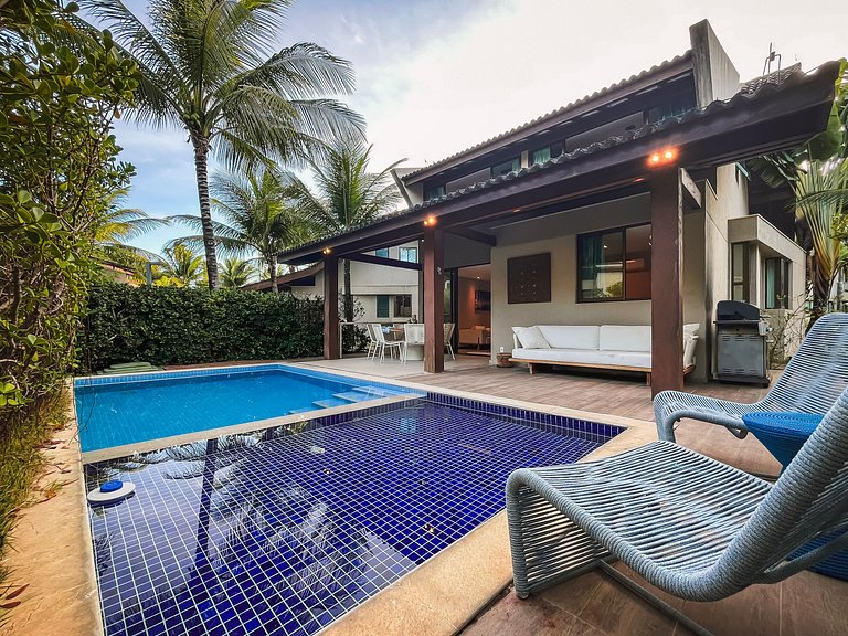 LC Casas de Praia Bangalô com piscina privativa