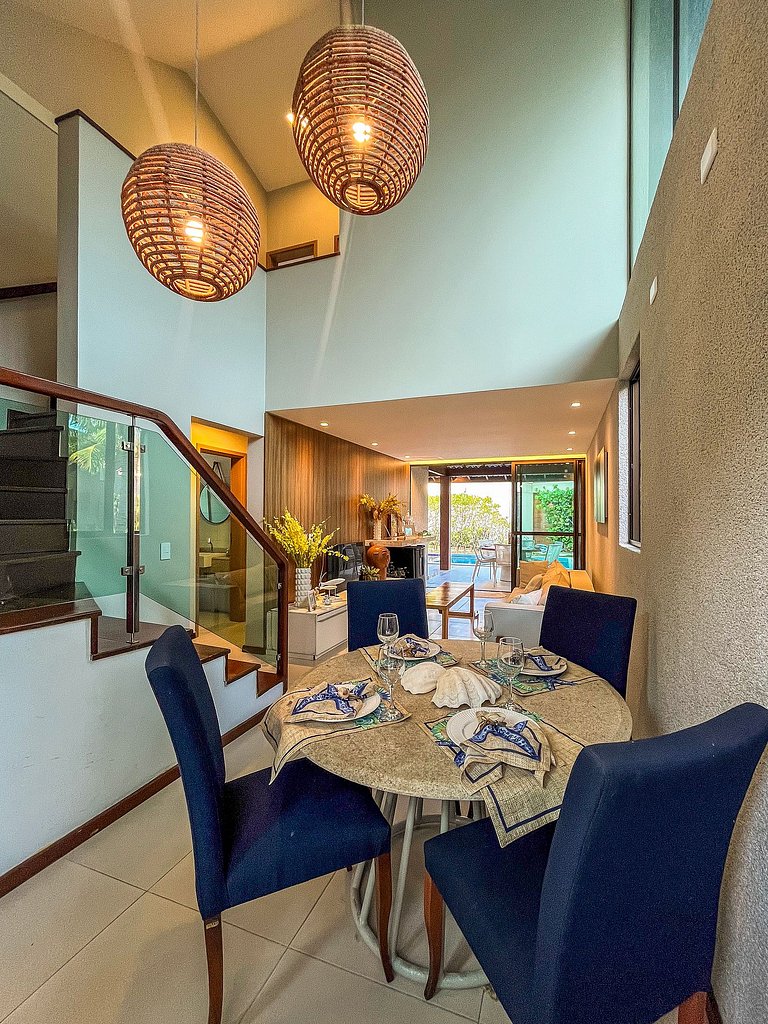 LC Casas de Praia Bangalô com piscina privativa