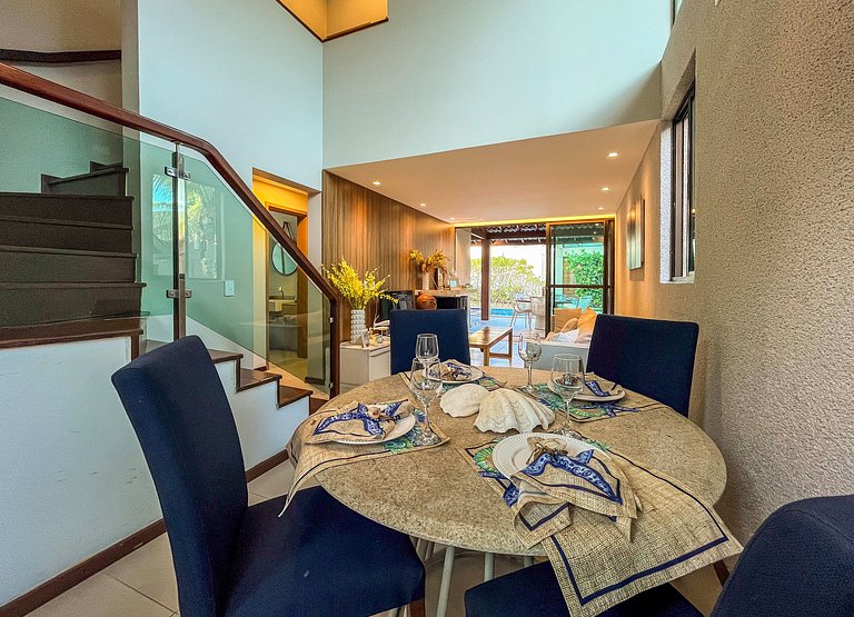 LC Casas de Praia Bangalô com piscina privativa