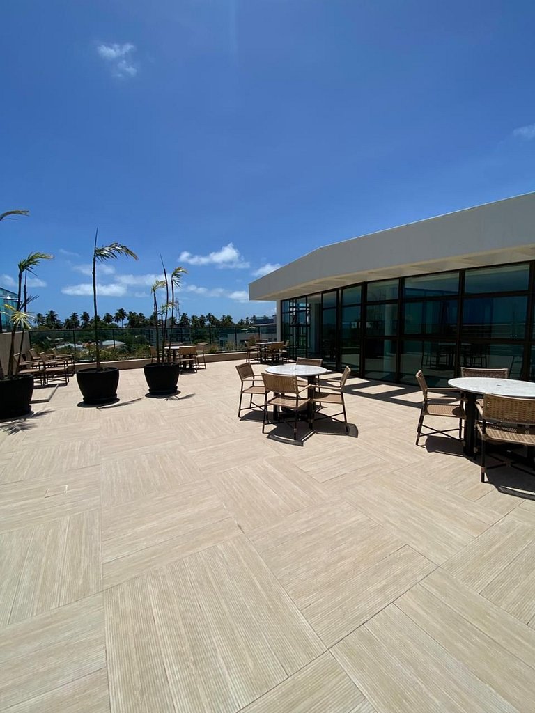 Pé na areia Portal dos Mares Tamandaré