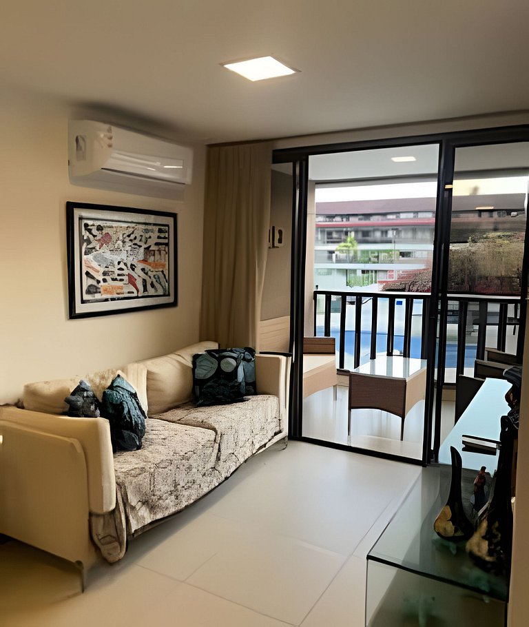 Paraíso em Muro Alto Oka Beach Residence - Flat