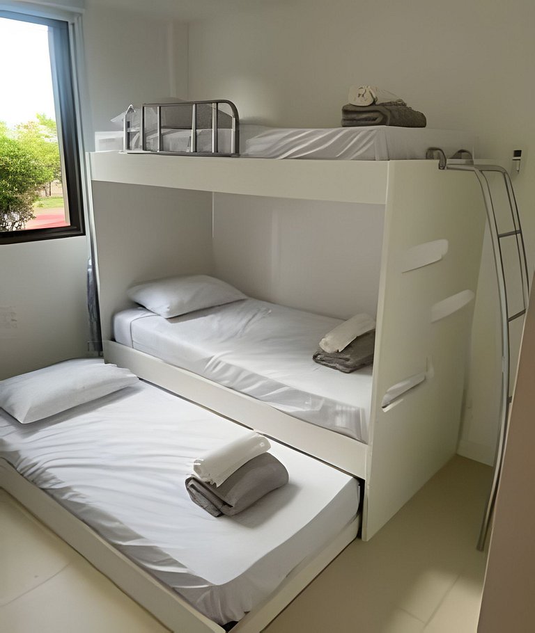 Paraíso em Muro Alto Oka Beach Residence - Flat