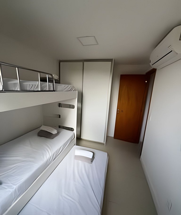 Paraíso em Muro Alto Oka Beach Residence - Flat