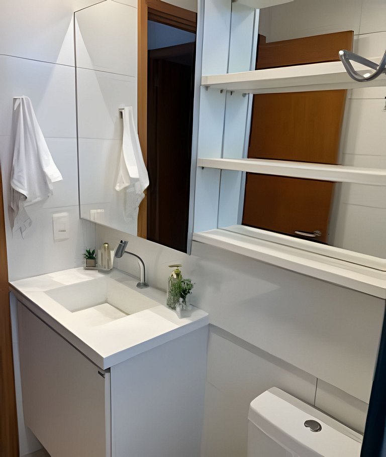 Paraíso em Muro Alto Oka Beach Residence - Flat