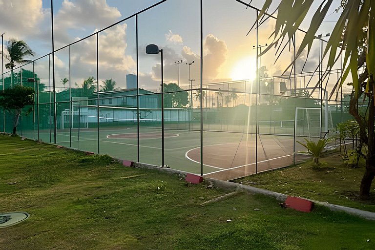 Paraíso em Muro Alto Oka Beach Residence - Flat