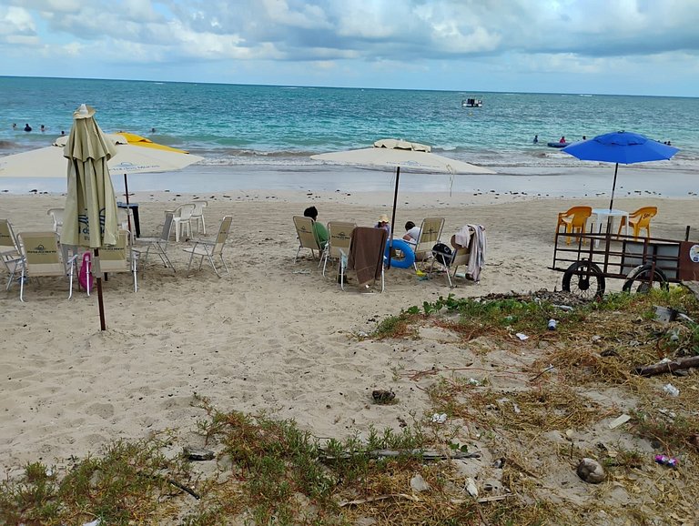 Pé na areia Portal dos Mares Tamandaré