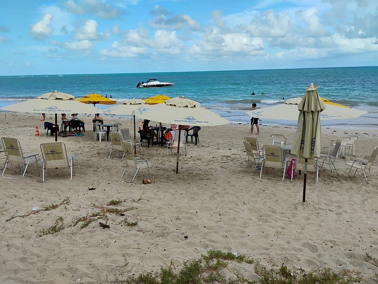 Pé na areia Portal dos Mares Tamandaré