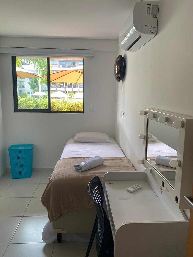 Apto deck Privativo e Churrasqueira em Muro Alto