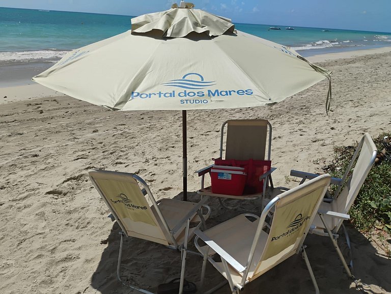 Pé na areia Portal dos Mares Tamandaré