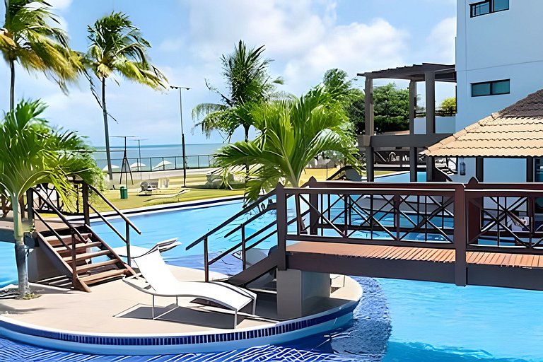 Flat Maui pé na areia Tamandare