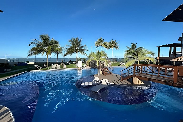 Flat Maui pé na areia Tamandare