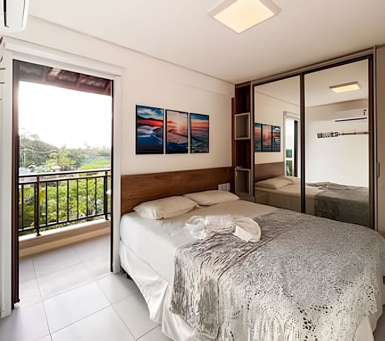 Apartamento Familiar Beira Mar Muro Alto