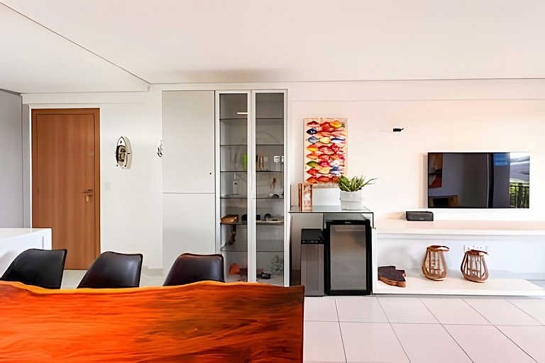 Apartamento Familiar Beira Mar Muro Alto