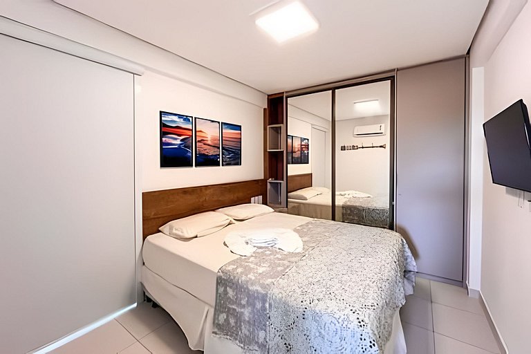 Apartamento Familiar Beira Mar Muro Alto