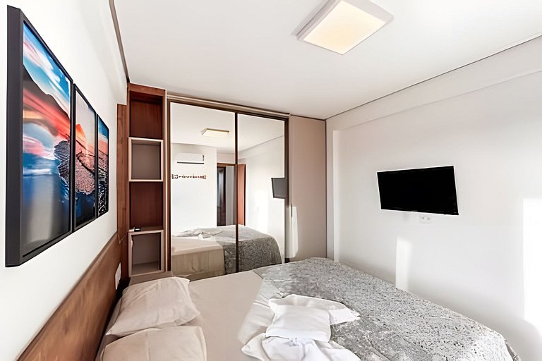 Apartamento Familiar Beira Mar Muro Alto