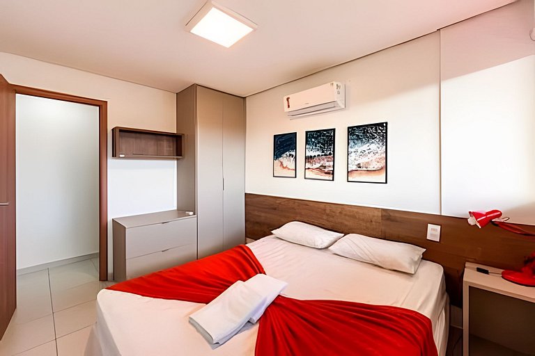 Apartamento Familiar Beira Mar Muro Alto