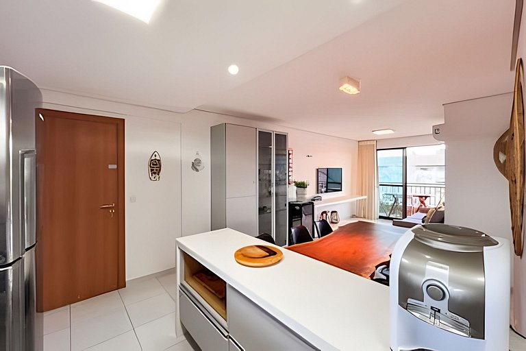 Apartamento Familiar Beira Mar Muro Alto