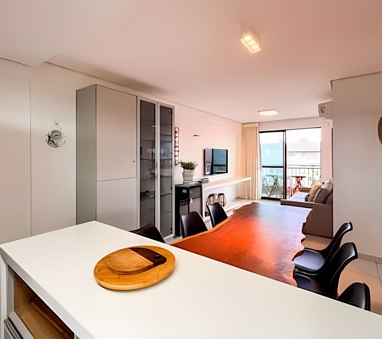 Apartamento Familiar Beira Mar Muro Alto