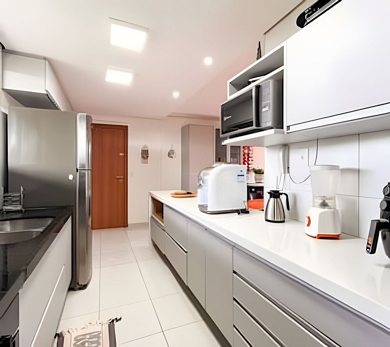 Apartamento Familiar Beira Mar Muro Alto