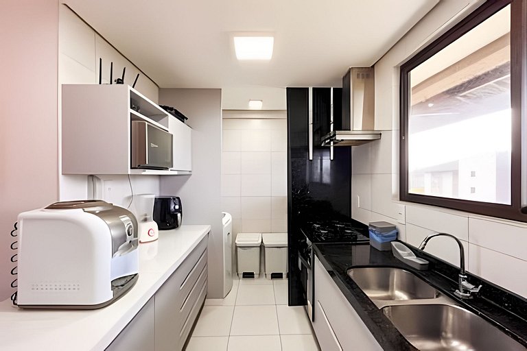 Apartamento Familiar Beira Mar Muro Alto