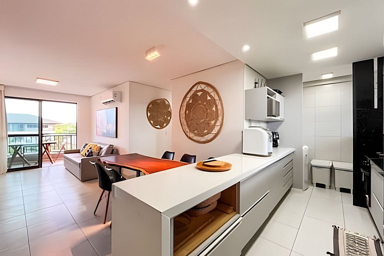 Apartamento Familiar Beira Mar Muro Alto