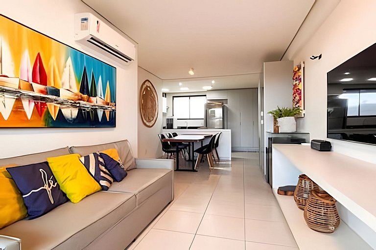 Apartamento Familiar Beira Mar Muro Alto