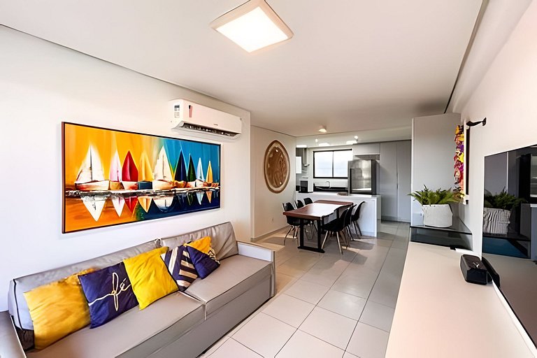 Apartamento Familiar Beira Mar Muro Alto