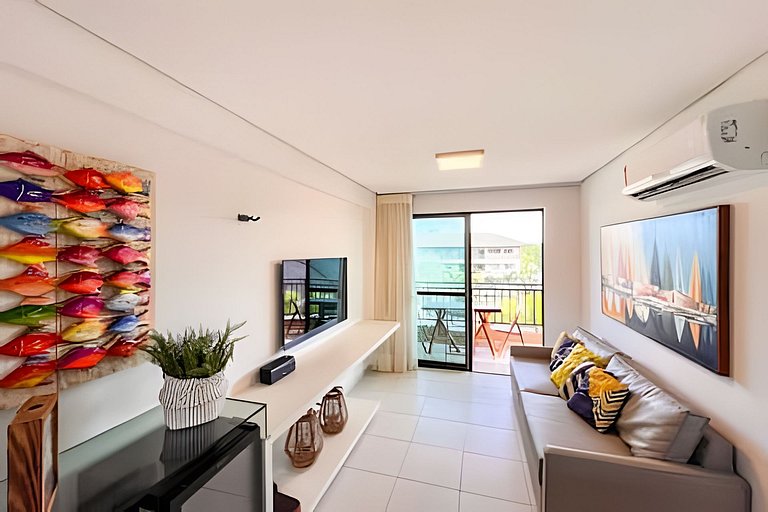 Apartamento Familiar Beira Mar Muro Alto