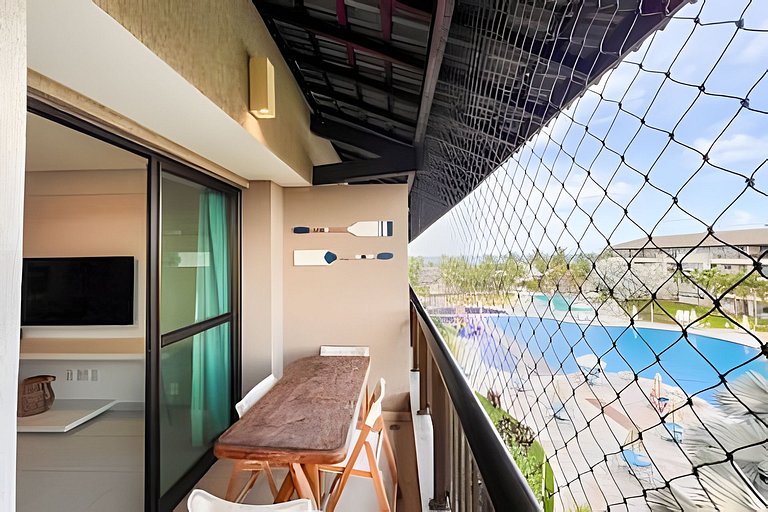 Apartamento Familiar Beira Mar Muro Alto