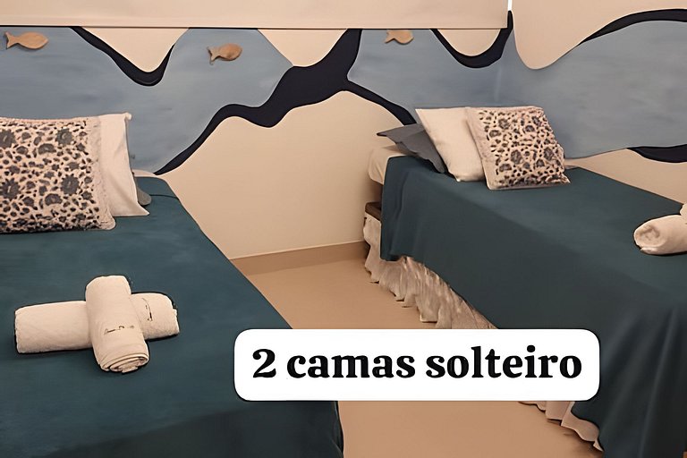 Bangalô na praia dos Carneiros com diarista