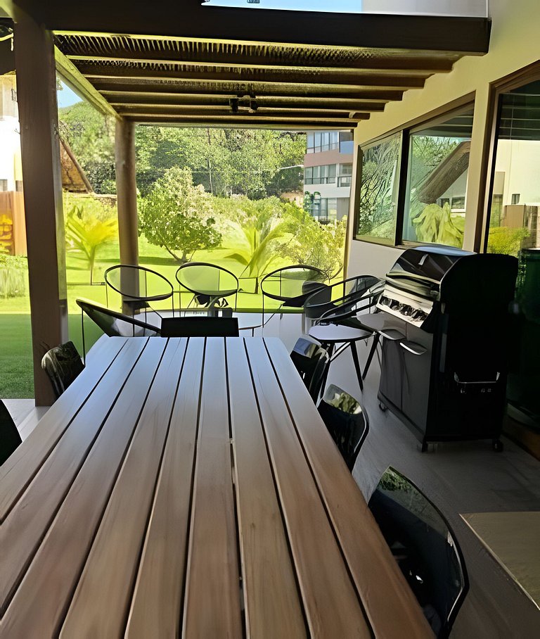 Bangalô na praia dos Carneiros com diarista