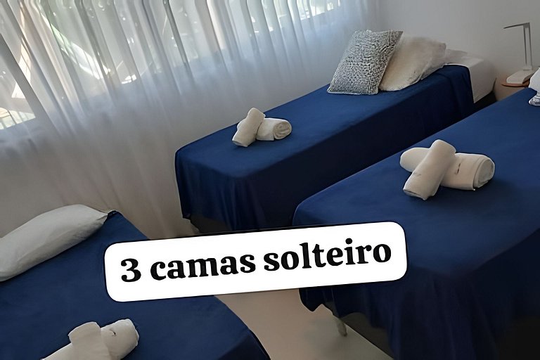 Bangalô na praia dos Carneiros com diarista